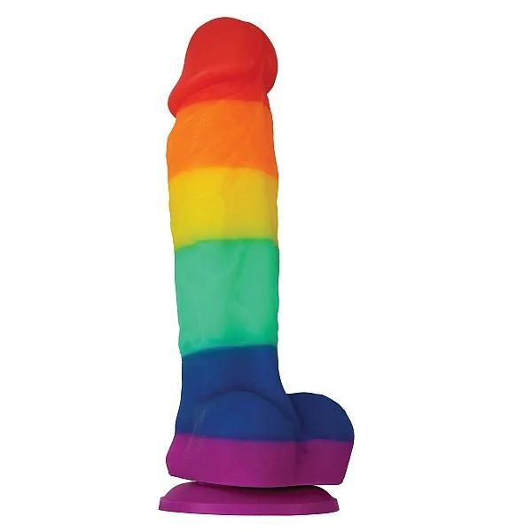 Pride Edition 5 Inch Dildo - Meerkleurig van het merk Colours - Realistische Dildo's - online kopen bij Masculum.nl. De discrete online seks-toys en erotisch heren ondergoed winkel voor gay & hetero mannen.