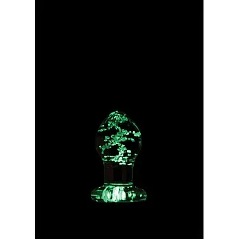 Firefly Glass Plug - S - Transparant
