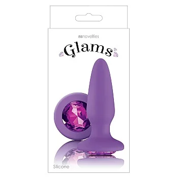 Glams Gem Plug - Paars
