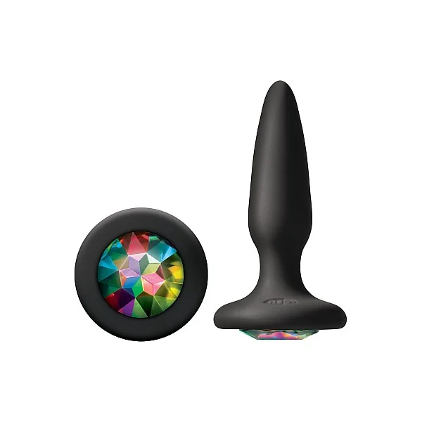 Glams Mini Rainbow Gem - Meerkleurig van het merk Glams - Buttplugs - online kopen bij Masculum.nl. De discrete online seks-toys en erotisch heren ondergoed winkel voor gay & hetero mannen.