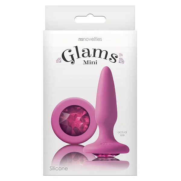 Glams Mini Rainbow Gem - Roze van het merk Glams - Buttplugs - online bestellen bij Masculum.nl. De discrete online seks-toys en erotisch heren ondergoed winkel voor gay & hetero mannen.