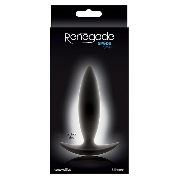 Spades - Small - Zwart van het merk Renegade - Buttplugs - online kopen bij Masculum.nl. De discrete online seks-toys en erotisch heren ondergoed winkel voor gay & hetero mannen.