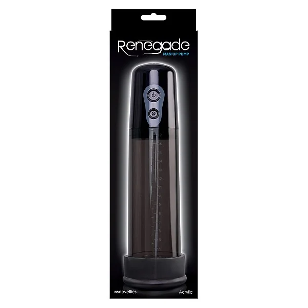 Man Up Pump - Zwart van het merk Renegade - Penispompen - online kopen bij Masculum.nl. De discrete online seks-toys en erotisch heren ondergoed winkel voor gay & hetero mannen.