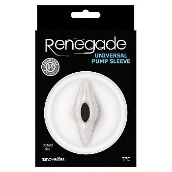 Universal Pump Sleeve Vagina - Transparant