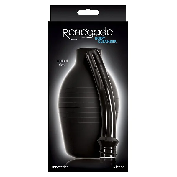 Body Cleanser - Zwart van het merk Renegade - Anaal Douches - online kopen bij Masculum.nl. De discrete online seks-toys en erotisch heren ondergoed winkel voor gay & hetero mannen.