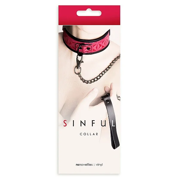 Collar - Roze van het merk Sinful - BDSM Collars - online bestellen bij Masculum.nl. De discrete online seks-toys en erotisch heren ondergoed winkel voor gay & hetero mannen.