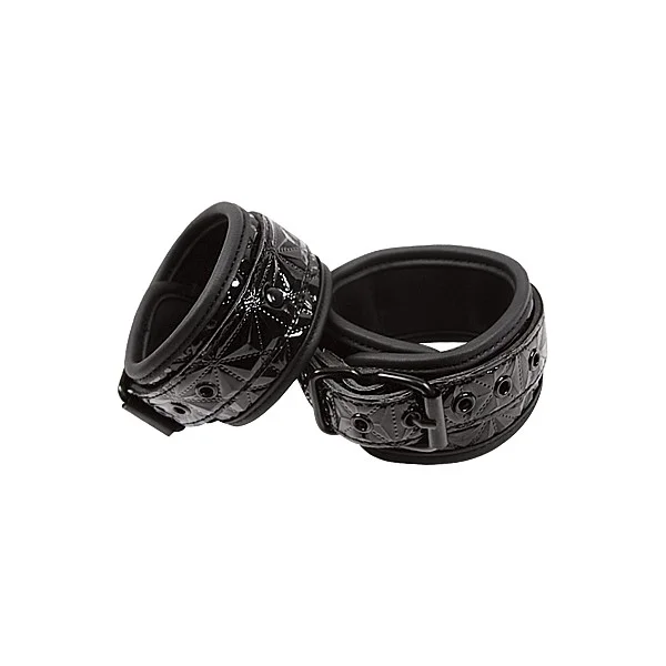 Wrist Cuffs - Zwart van het merk Sinful - Boeien - online bestellen bij Masculum.nl. De discrete online seks-toys en erotisch heren ondergoed winkel voor gay & hetero mannen.