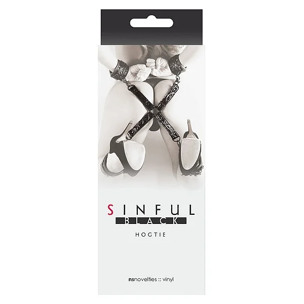 Hogtie - Zwart van het merk Sinful - Bondage Sets - online bestellen bij Masculum.nl. De discrete online seks-toys en erotisch heren ondergoed winkel voor gay & hetero mannen.