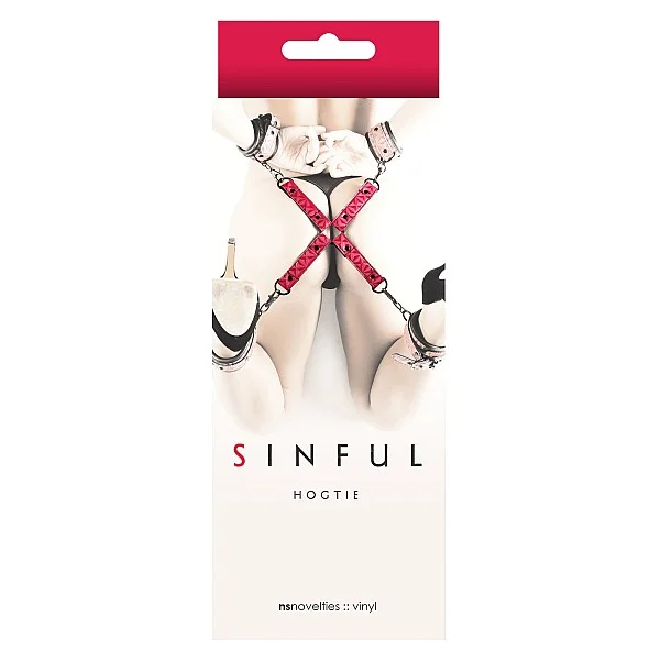 Hogtie - Roze van het merk Sinful - Bondage Sets - online bestellen bij Masculum.nl. De discrete online seks-toys en erotisch heren ondergoed winkel voor gay & hetero mannen.