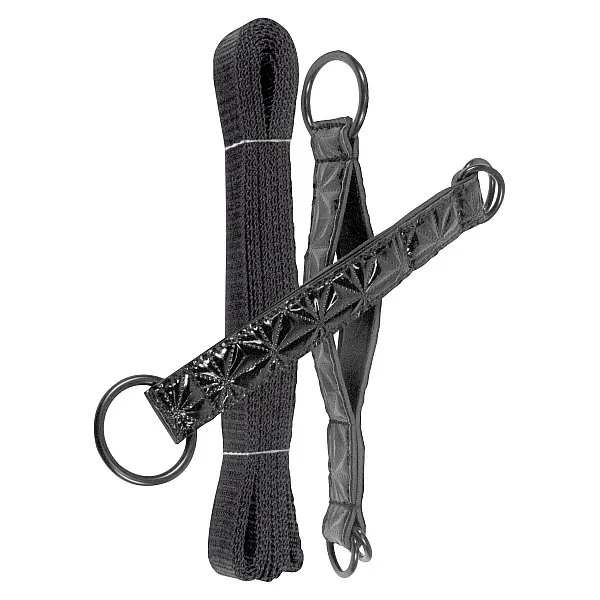 Bed Restraint Straps - Zwart van het merk Sinful - Bondage Sets - online kopen bij Masculum.nl. De discrete online seks-toys en erotisch heren ondergoed winkel voor gay & hetero mannen.
