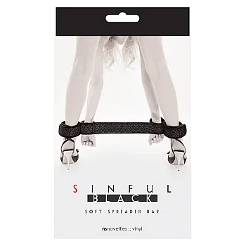 Soft Spreader Bar - Zwart