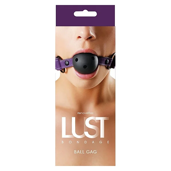 Lust Bondage Ball Gag - Paars van het merk Lust Bondage - Ball Gags - online bestellen bij Masculum.nl. De discrete online seks-toys en erotisch heren ondergoed winkel voor gay & hetero mannen.