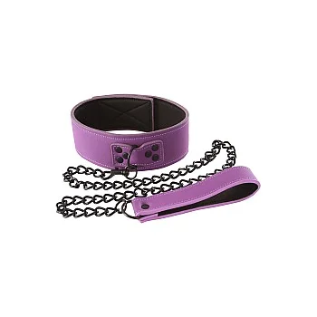 Lust Bondage Collar - Paars