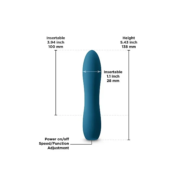 INYA Ruse - Blauw van het merk Inya - Klassieke Vibrators - online kopen bij Masculum.nl. De discrete online seks-toys en erotisch heren ondergoed winkel voor gay & hetero mannen.