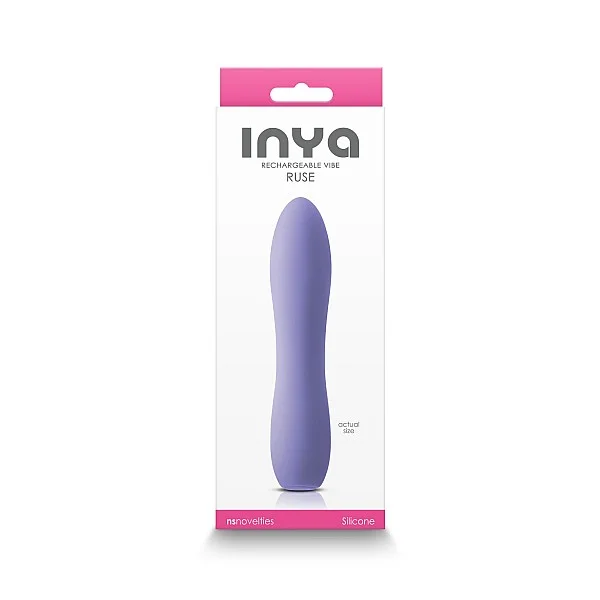 INYA Ruse - Paars van het merk Inya - Klassieke Vibrators - online bestellen bij Masculum.nl. De discrete online seks-toys en erotisch heren ondergoed winkel voor gay & hetero mannen.