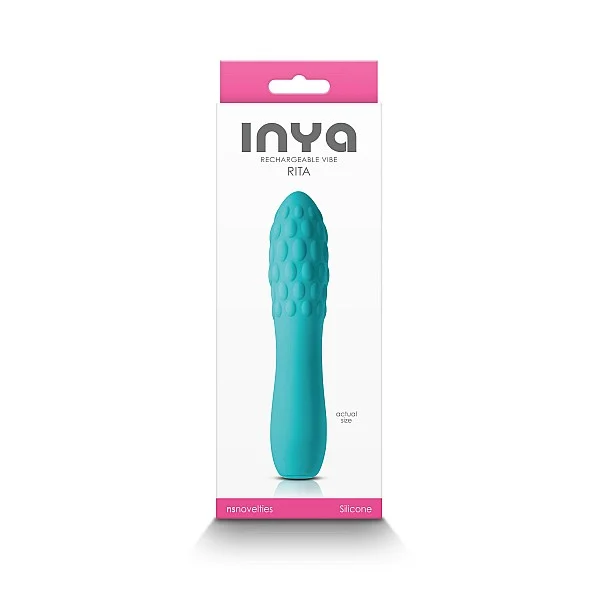 INYA Rita - Groen van het merk Inya - Klassieke Vibrators - online bestellen bij Masculum.nl. De discrete online seks-toys en erotisch heren ondergoed winkel voor gay & hetero mannen.