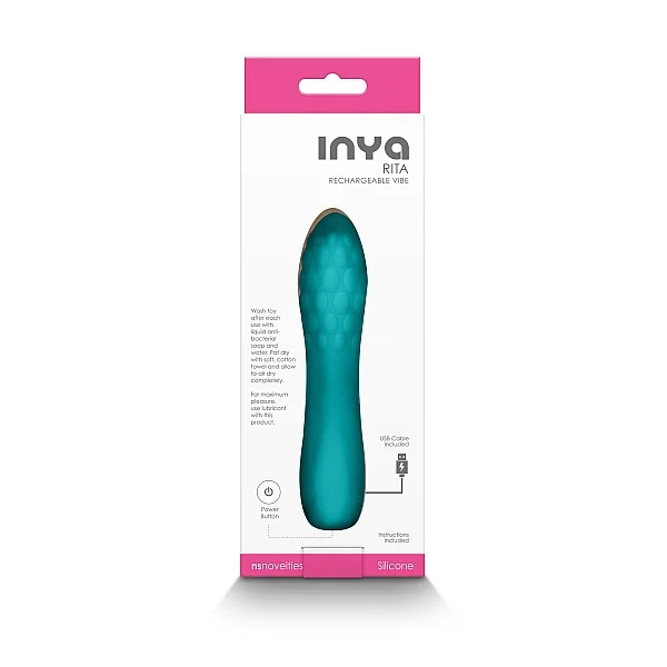 INYA Rita - Groen van het merk Inya - Klassieke Vibrators - online bestellen bij Masculum.nl. De discrete online seks-toys en erotisch heren ondergoed winkel voor gay & hetero mannen.