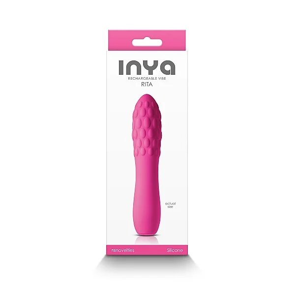 INYA Rita - Roze van het merk Inya - Klassieke Vibrators - online bestellen bij Masculum.nl. De discrete online seks-toys en erotisch heren ondergoed winkel voor gay & hetero mannen.
