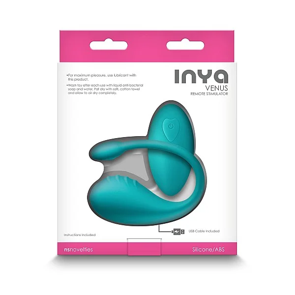 NS Novelties INYA Venus - Groen van het merk Inya - Siliconen Vibrators - online bestellen bij Masculum.nl. De discrete online seks-toys en erotisch heren ondergoed winkel voor gay & hetero mannen.