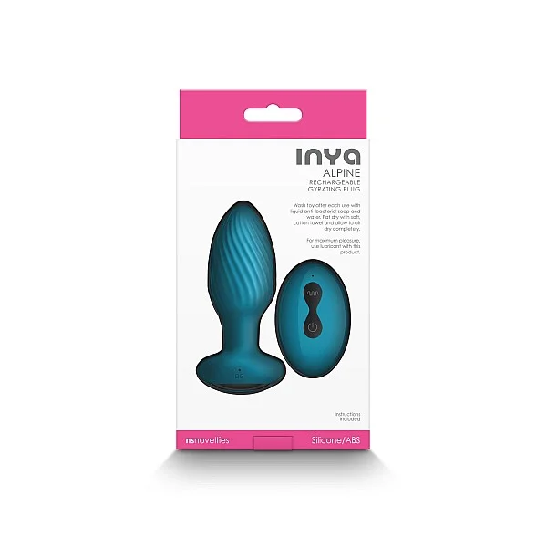 INYA Alpine - Blauw van het merk Inya - Buttplugs - online bestellen bij Masculum.nl. De discrete online seks-toys en erotisch heren ondergoed winkel voor gay & hetero mannen.