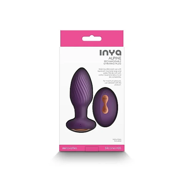 INYA Alpine - Paars van het merk Inya - Buttplugs - online kopen bij Masculum.nl. De discrete online seks-toys en erotisch heren ondergoed winkel voor gay & hetero mannen.