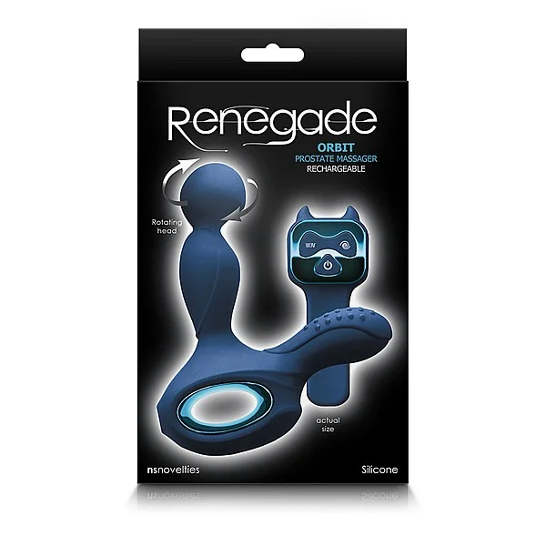 Renegade Orbit - Blauw van het merk Renegade - Anaal Dildo's - online bestellen bij Masculum.nl. De discrete online seks-toys en erotisch heren ondergoed winkel voor gay & hetero mannen.