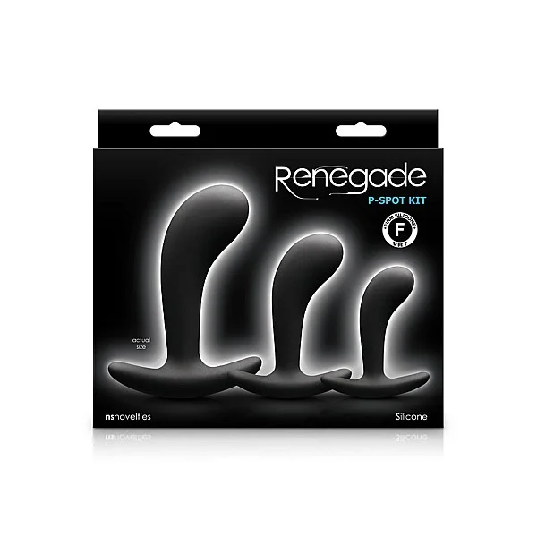 Renegade P Spot Kit - Zwart van het merk Renegade - Anaal Dildo's - online kopen bij Masculum.nl. De discrete online seks-toys en erotisch heren ondergoed winkel voor gay & hetero mannen.