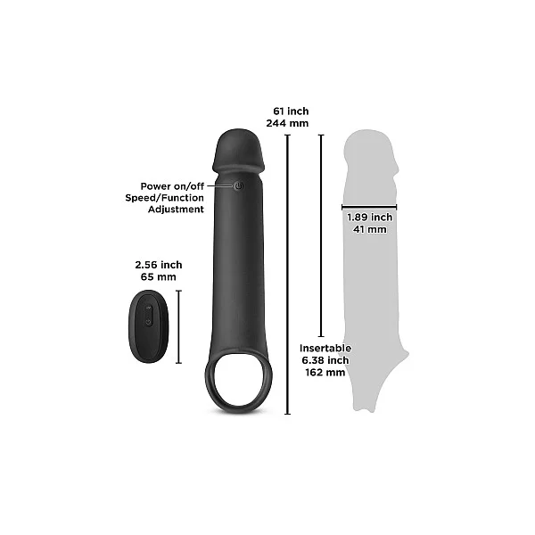 Renegade Brute - Zwart van het merk Renegade - Penis Sleeves - online bestellen bij Masculum.nl. De discrete online seks-toys en erotisch heren ondergoed winkel voor gay & hetero mannen.