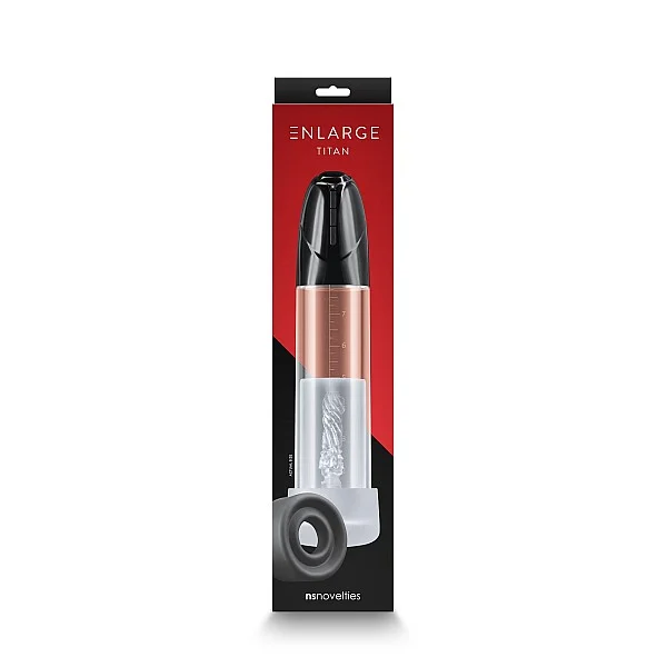 Titan Pump - Zwart van het merk Enlarge - Penispompen - online bestellen bij Masculum.nl. De discrete online seks-toys en erotisch heren ondergoed winkel voor gay & hetero mannen.
