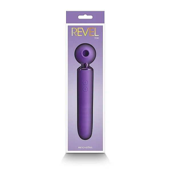 Revel Fae - Paars van het merk Revel - Wand Massagers - online kopen bij Masculum.nl. De discrete online seks-toys en erotisch heren ondergoed winkel voor gay & hetero mannen.