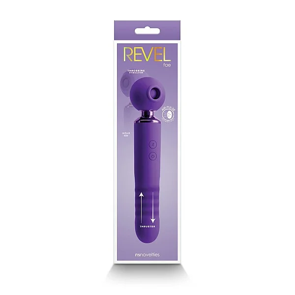 Revel Fae - Paars van het merk Revel - Wand Massagers - online kopen bij Masculum.nl. De discrete online seks-toys en erotisch heren ondergoed winkel voor gay & hetero mannen.