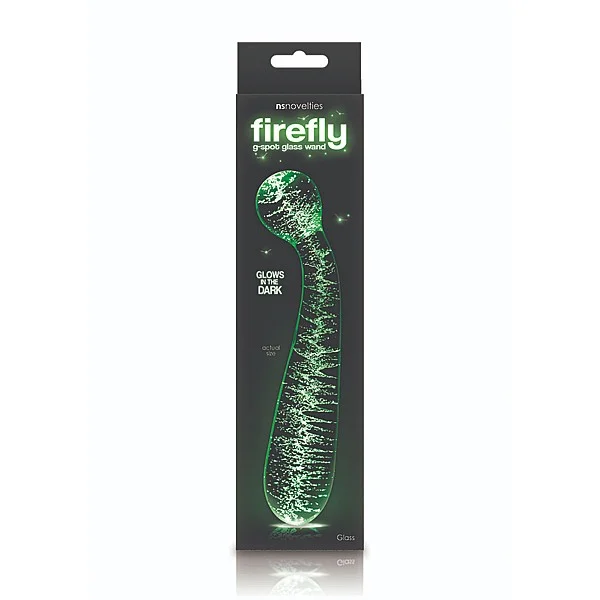 FireFly Glass G-Spot Glow - Glow in the dark van het merk Fire Fly - Dildo's - online kopen bij Masculum.nl. De discrete online seks-toys en erotisch heren ondergoed winkel voor gay & hetero mannen.