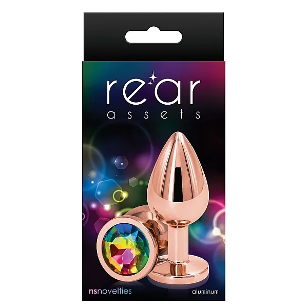 Rear Assets Rose Gold M - Meerkleurig van het merk Rear Assets - Buttplugs - online kopen bij Masculum.nl. De discrete online seks-toys en erotisch heren ondergoed winkel voor gay & hetero mannen.