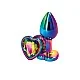 Rear Assets Mulitcolor Heart S - Meerkleurig van het merk Rear Assets - Buttplugs - online kopen bij Masculum.nl. De discrete online seks-toys en erotisch heren ondergoed winkel voor gay & hetero mannen.