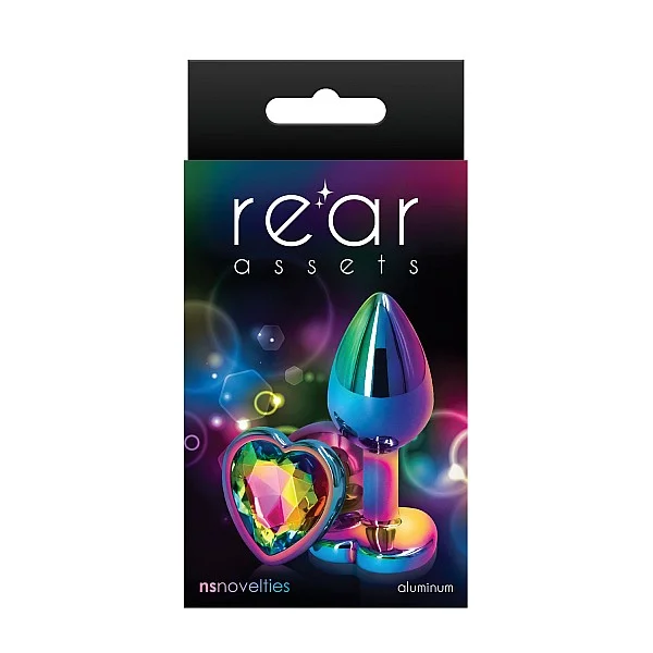 Rear Assets Mulitcolor Heart S - Meerkleurig van het merk Rear Assets - Buttplugs - online kopen bij Masculum.nl. De discrete online seks-toys en erotisch heren ondergoed winkel voor gay & hetero mannen.