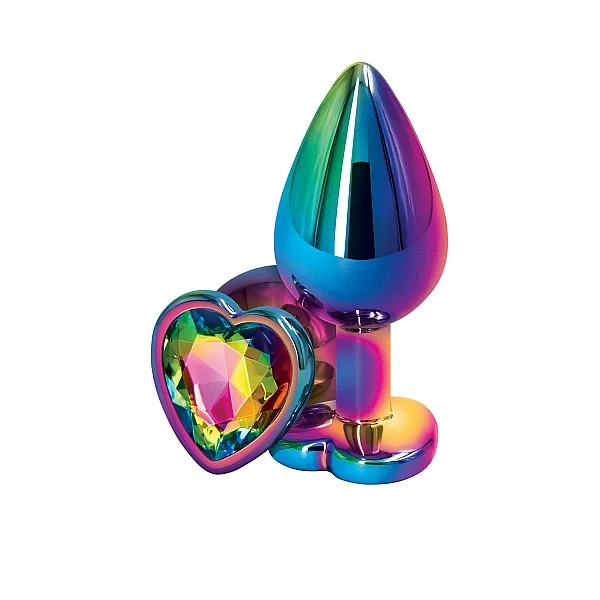 Rear Assets Mulitcolor Heart M - Meerkleurig van het merk Rear Assets - Buttplugs - online bestellen bij Masculum.nl. De discrete online seks-toys en erotisch heren ondergoed winkel voor gay & hetero mannen.