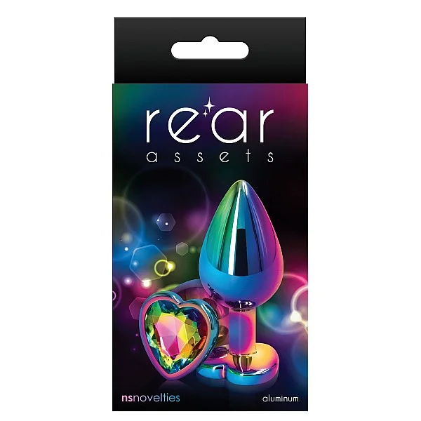 Rear Assets Mulitcolor Heart M - Meerkleurig van het merk Rear Assets - Buttplugs - online bestellen bij Masculum.nl. De discrete online seks-toys en erotisch heren ondergoed winkel voor gay & hetero mannen.