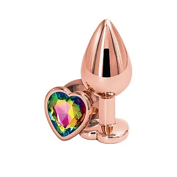 Rear Assets Rose Gold Heart M - Meerkleurig