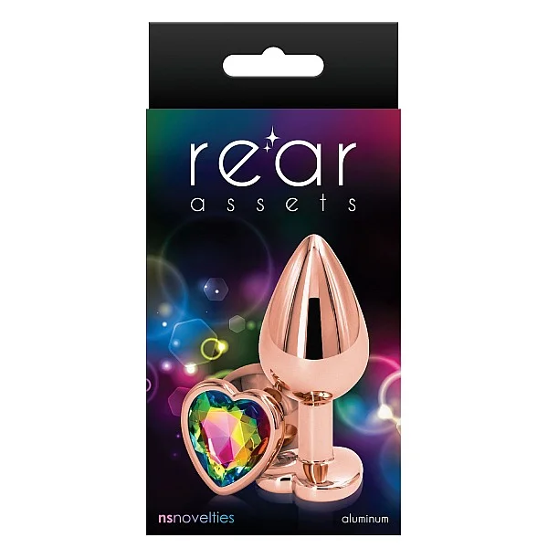 Rear Assets Rose Gold Heart M - Meerkleurig van het merk Rear Assets - Buttplugs - online bestellen bij Masculum.nl. De discrete online seks-toys en erotisch heren ondergoed winkel voor gay & hetero mannen.