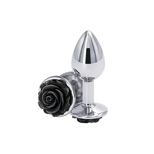 Rose Buttplug Small - Zwart van het merk Rear Assets - Buttplugs - online kopen bij Masculum.nl. De discrete online seks-toys en erotisch heren ondergoed winkel voor gay & hetero mannen.