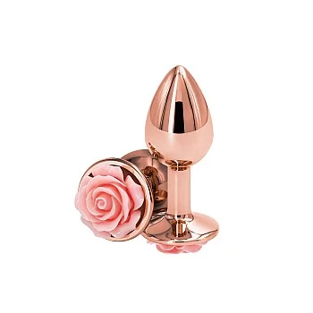Rose Buttplug Small - Roze