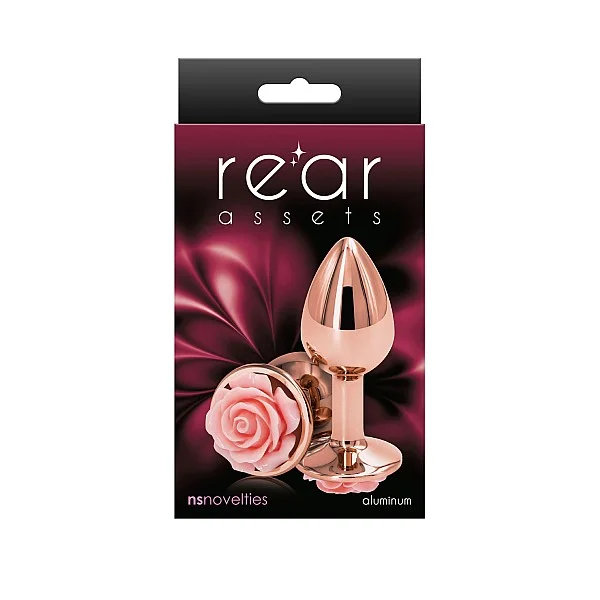 Rose Buttplug Small - Roze van het merk Rear Assets - Buttplugs - online bestellen bij Masculum.nl. De discrete online seks-toys en erotisch heren ondergoed winkel voor gay & hetero mannen.