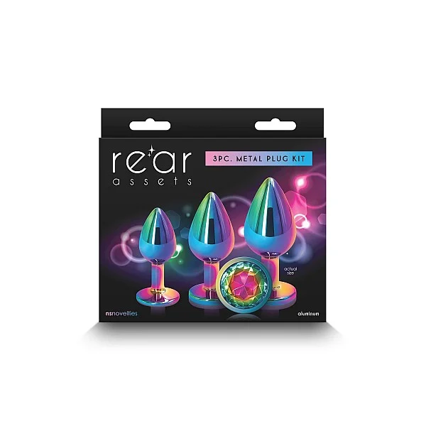 Rear Assets Trainer Kit - Meerkleurig van het merk Rear Assets - Buttplugs - online kopen bij Masculum.nl. De discrete online seks-toys en erotisch heren ondergoed winkel voor gay & hetero mannen.