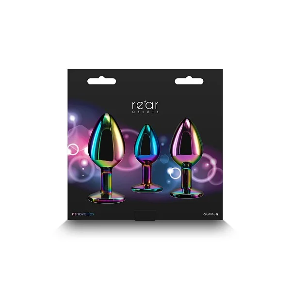 Rear Assets Trainer Kit - Meerkleurig van het merk Rear Assets - Buttplugs - online kopen bij Masculum.nl. De discrete online seks-toys en erotisch heren ondergoed winkel voor gay & hetero mannen.