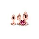 Rear Assets Trainer Kit Heart - Roze van het merk Rear Assets - Buttplugs - online kopen bij Masculum.nl. De discrete online seks-toys en erotisch heren ondergoed winkel voor gay & hetero mannen.