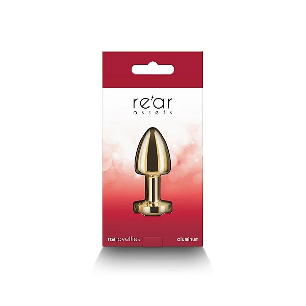 Rear Assets Petite - Goud van het merk Rear Assets - Buttplugs - online kopen bij Masculum.nl. De discrete online seks-toys en erotisch heren ondergoed winkel voor gay & hetero mannen.
