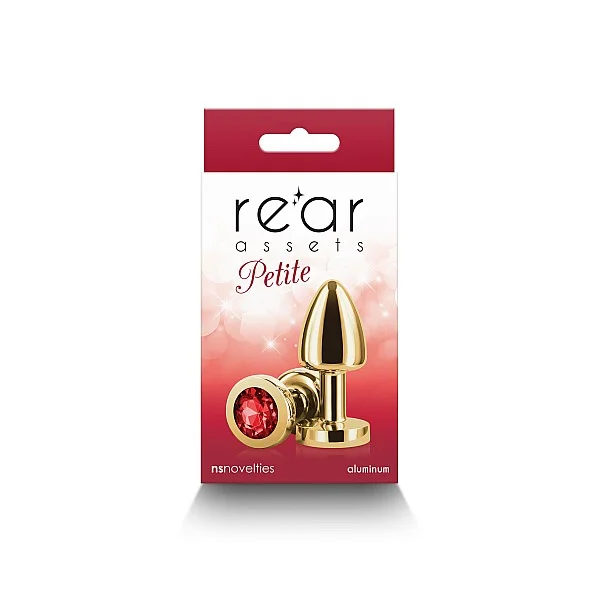 Rear Assets Petite - Goud van het merk Rear Assets - Buttplugs - online kopen bij Masculum.nl. De discrete online seks-toys en erotisch heren ondergoed winkel voor gay & hetero mannen.