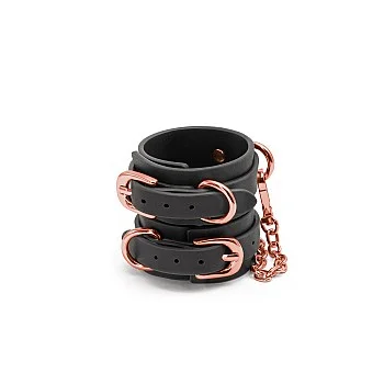 Bondage Couture Wrist Cuffs - Zwart