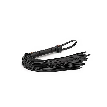 Bondage Couture Flogger - Zwart