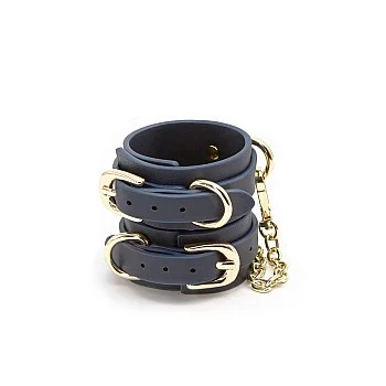 Bondage Couture Wrist Cuff - Blauw